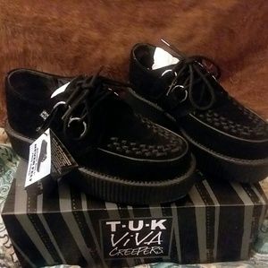 TUK Oxford Unisex Creepers size 6